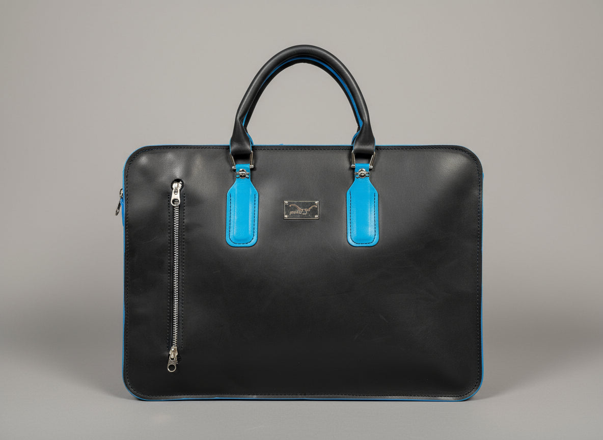 Slimline Messenger - Jon B Leather