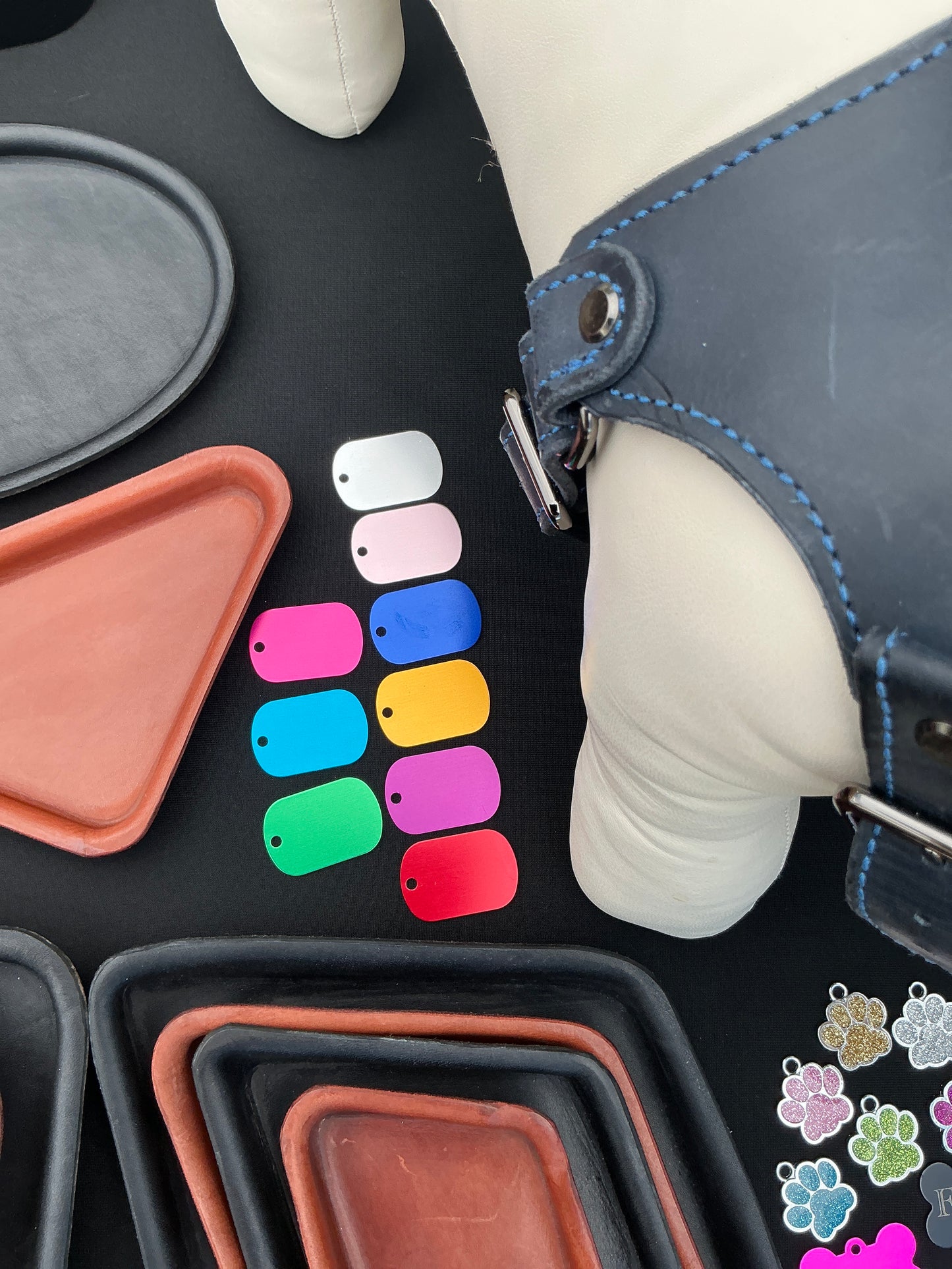 Custom Tags - Jon B Leather