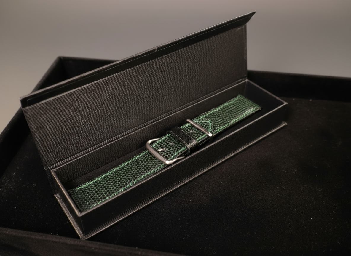 Saurian Luxe | Exotic Watch strap | Lizard Skin