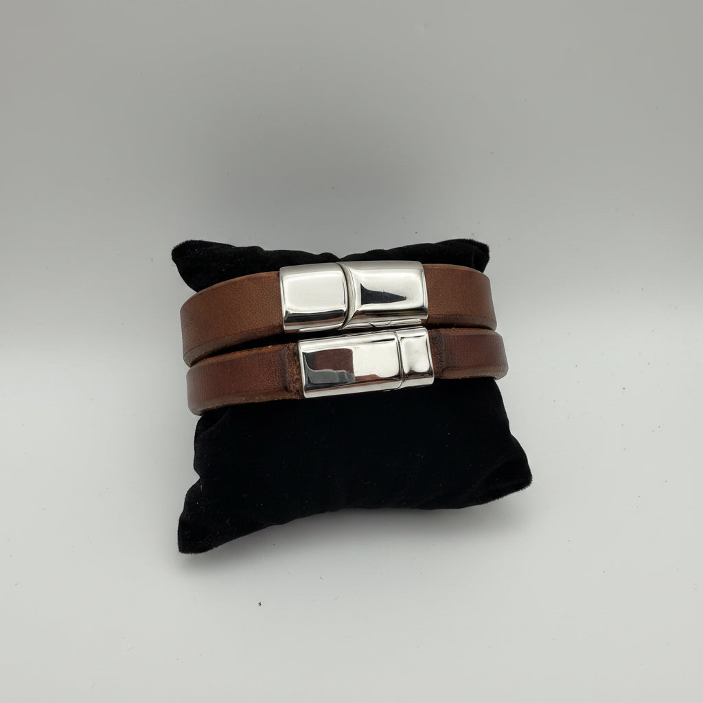 Full Grain Leather Bracelet
