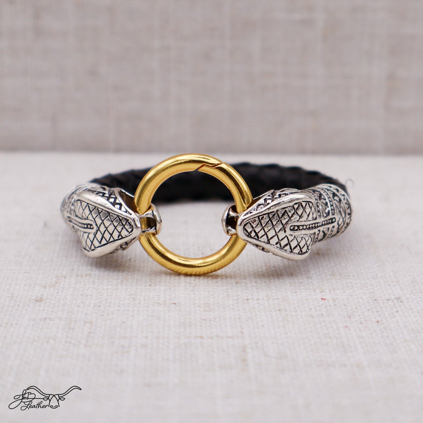 Serpent Bracelet - Jon B Leather