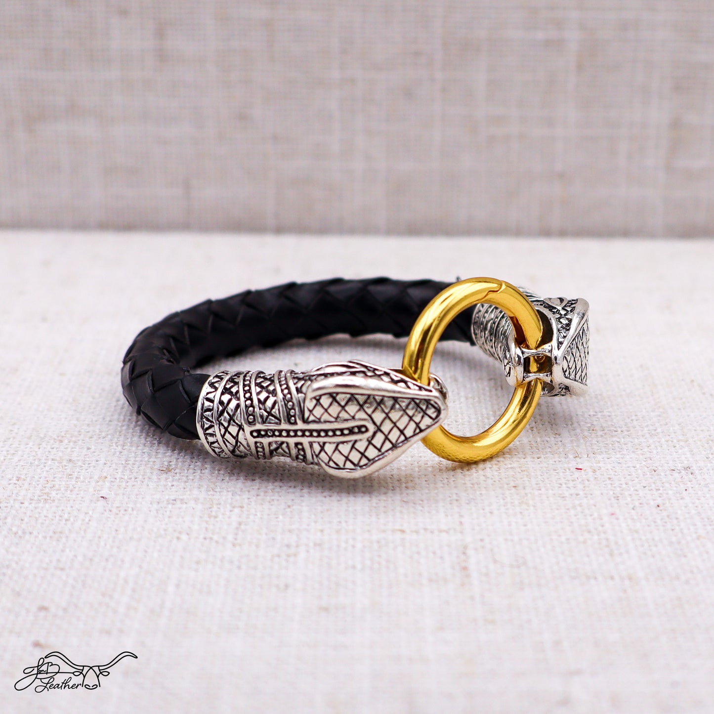 Serpent Bracelet - Jon B Leather