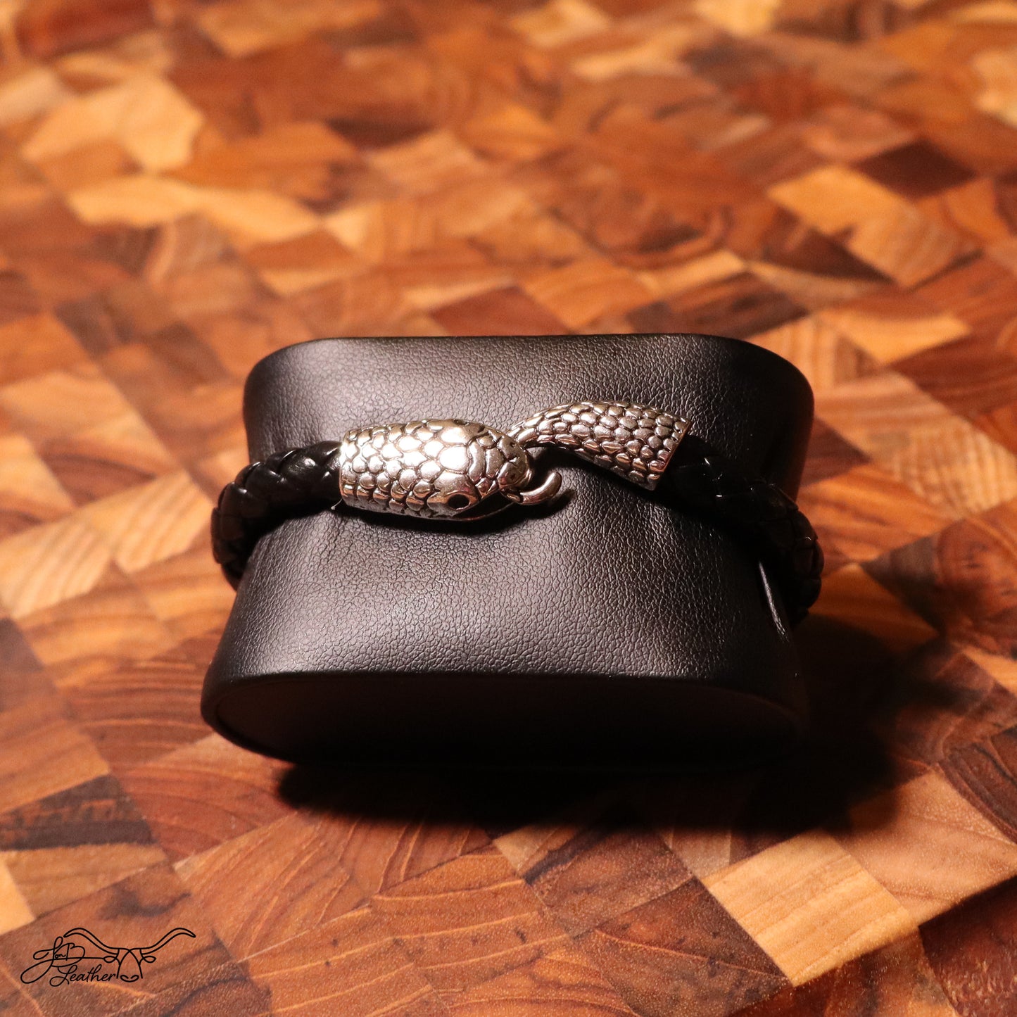Serpent Bracelet Wrap - Jon B Leather