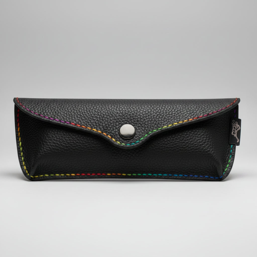 Timeless Vision - Artisan Full Grain Leather Eyeglass Case