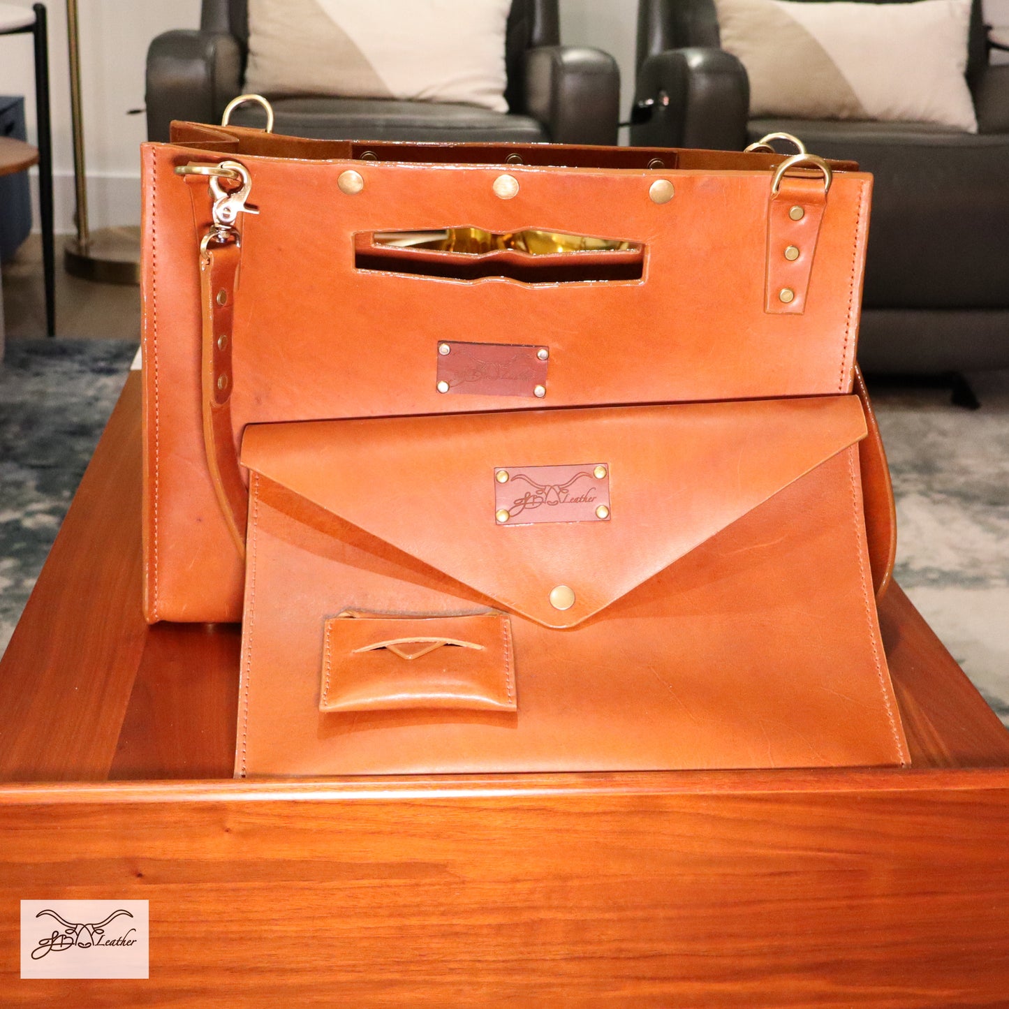 Custom Commuter Bag - Jon B Leather