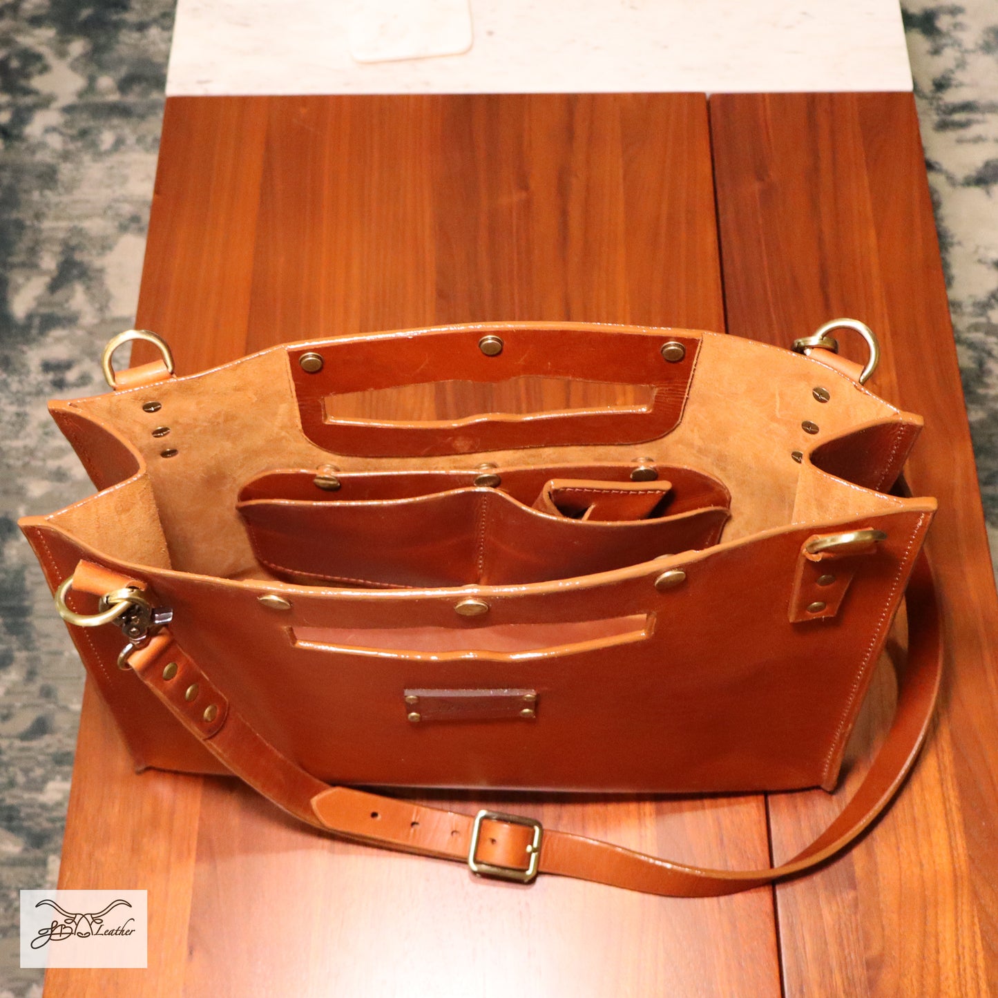 Custom Commuter Bag - Jon B Leather