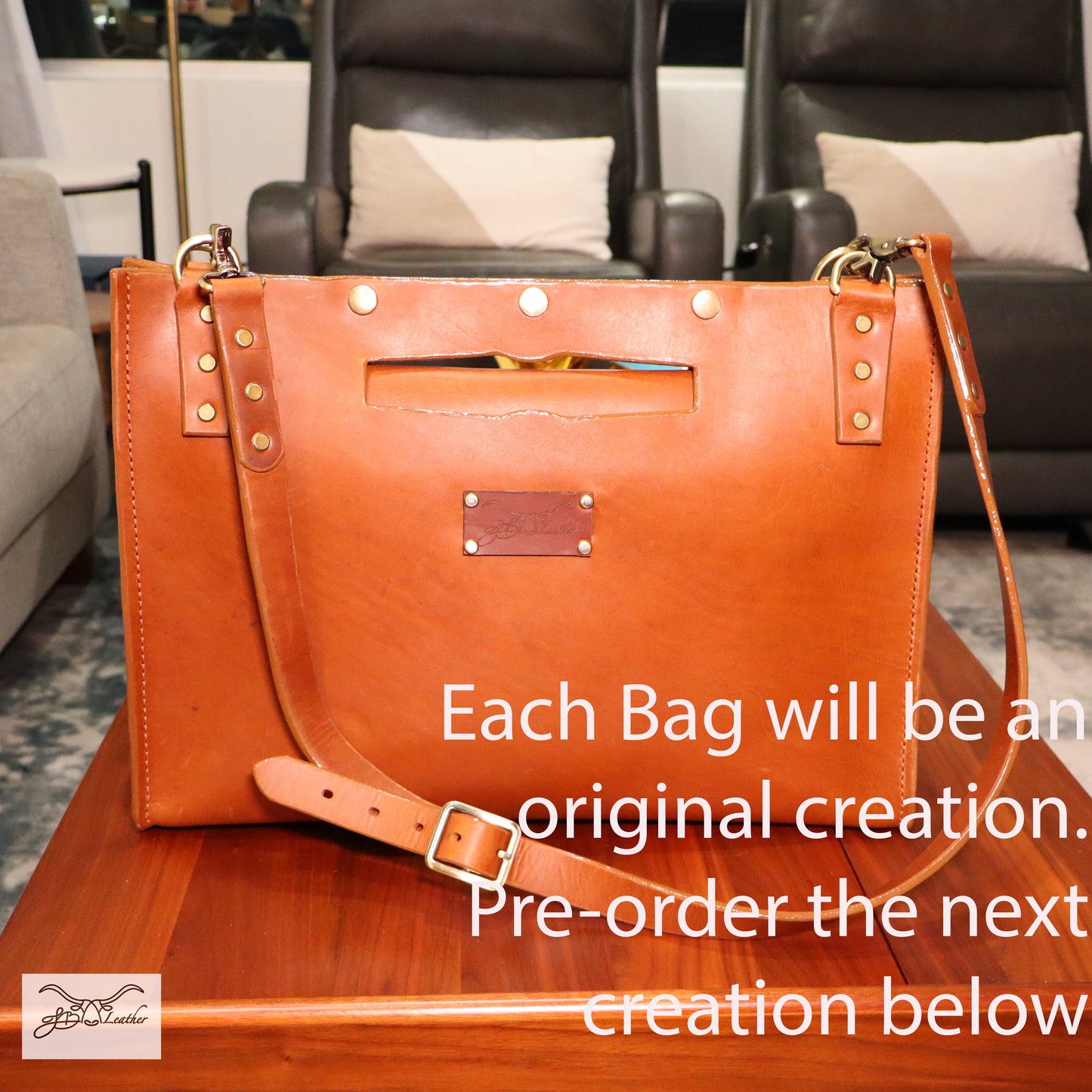 Custom Commuter Bag - Jon B Leather