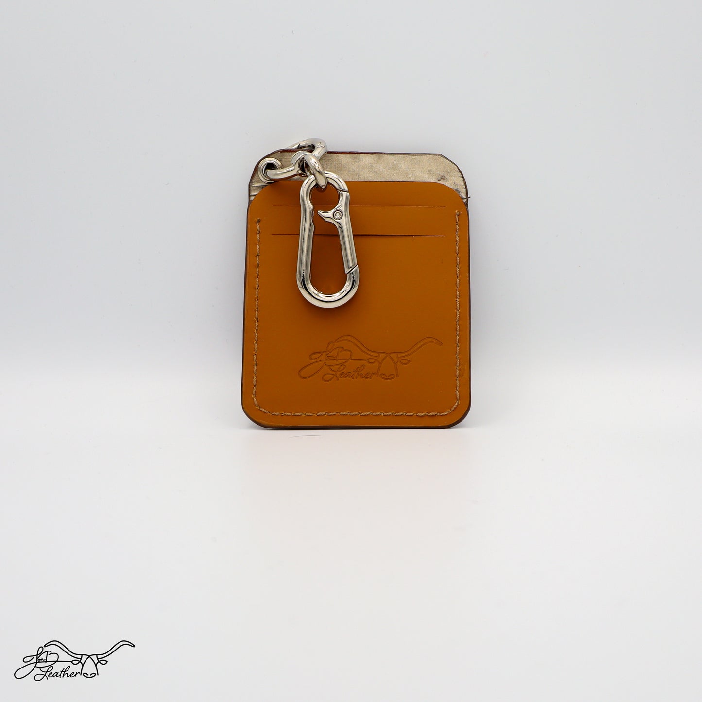 Python Embossed Card Wallet - Jon B Leather