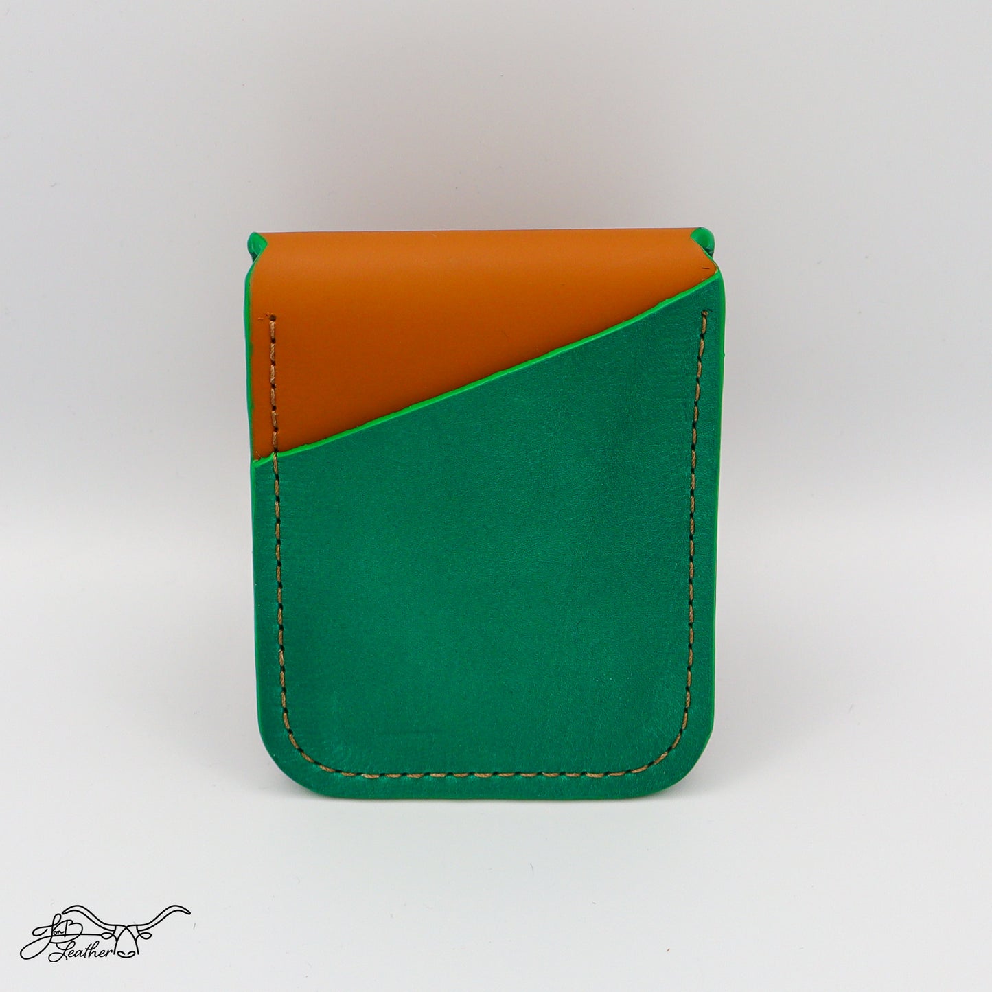 5 Card Color Flip Bi-Fold Wallet - Jon B Leather
