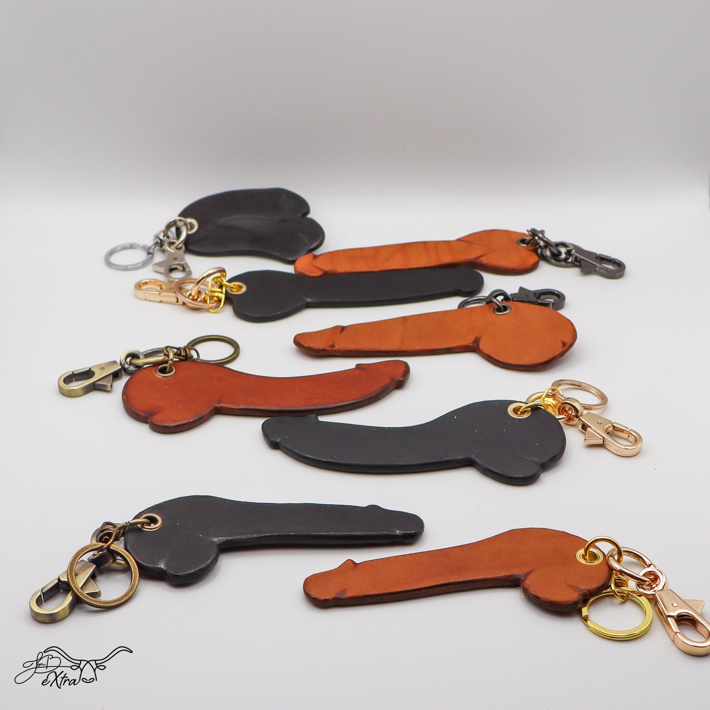 JonBx Dicks Keychains - Jon B Leather