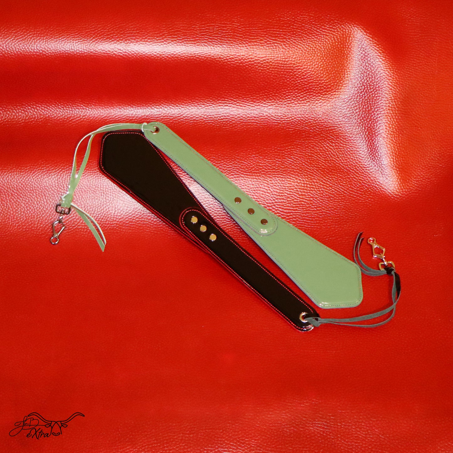JonBx Patent Leather Paddle - Jon B Leather
