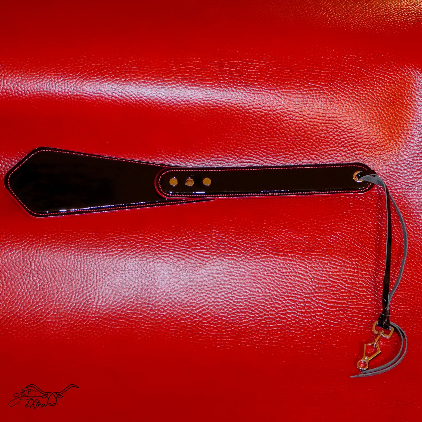 JonBx Patent Leather Paddle - Jon B Leather