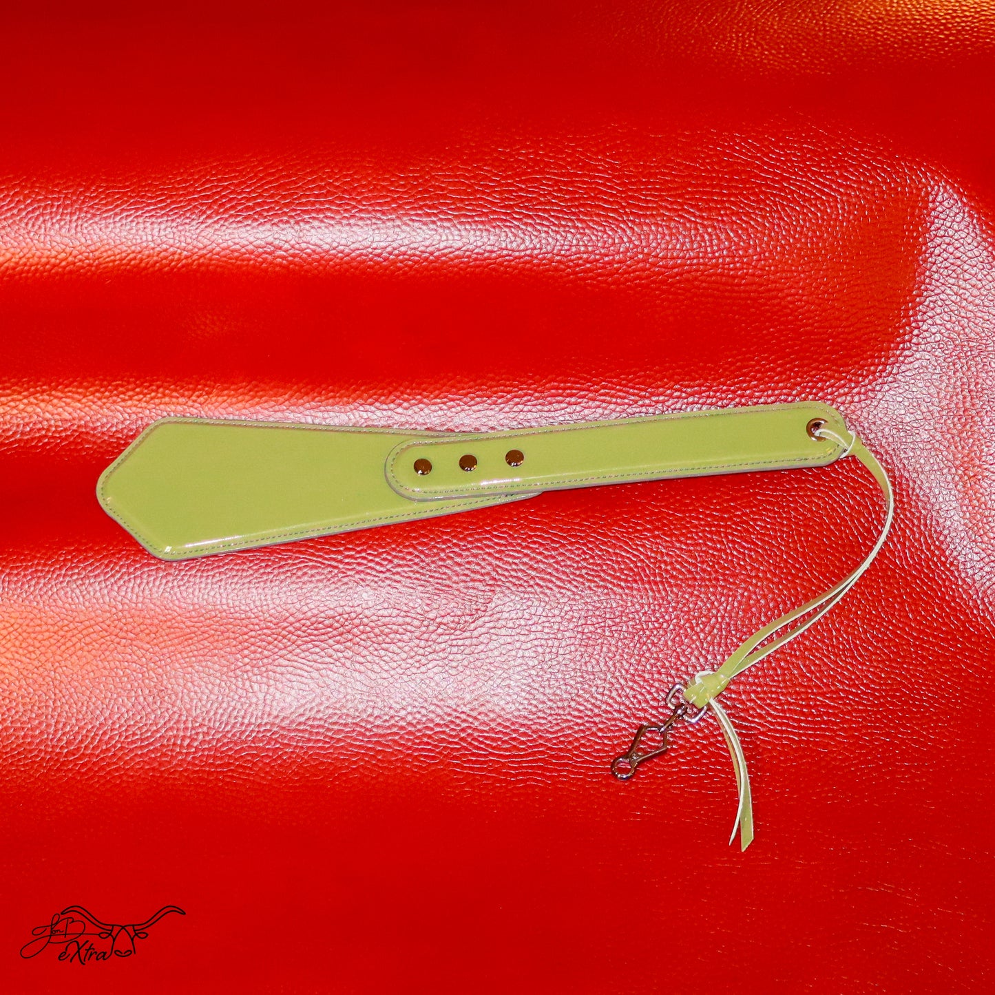 JonBx Patent Leather Paddle - Jon B Leather