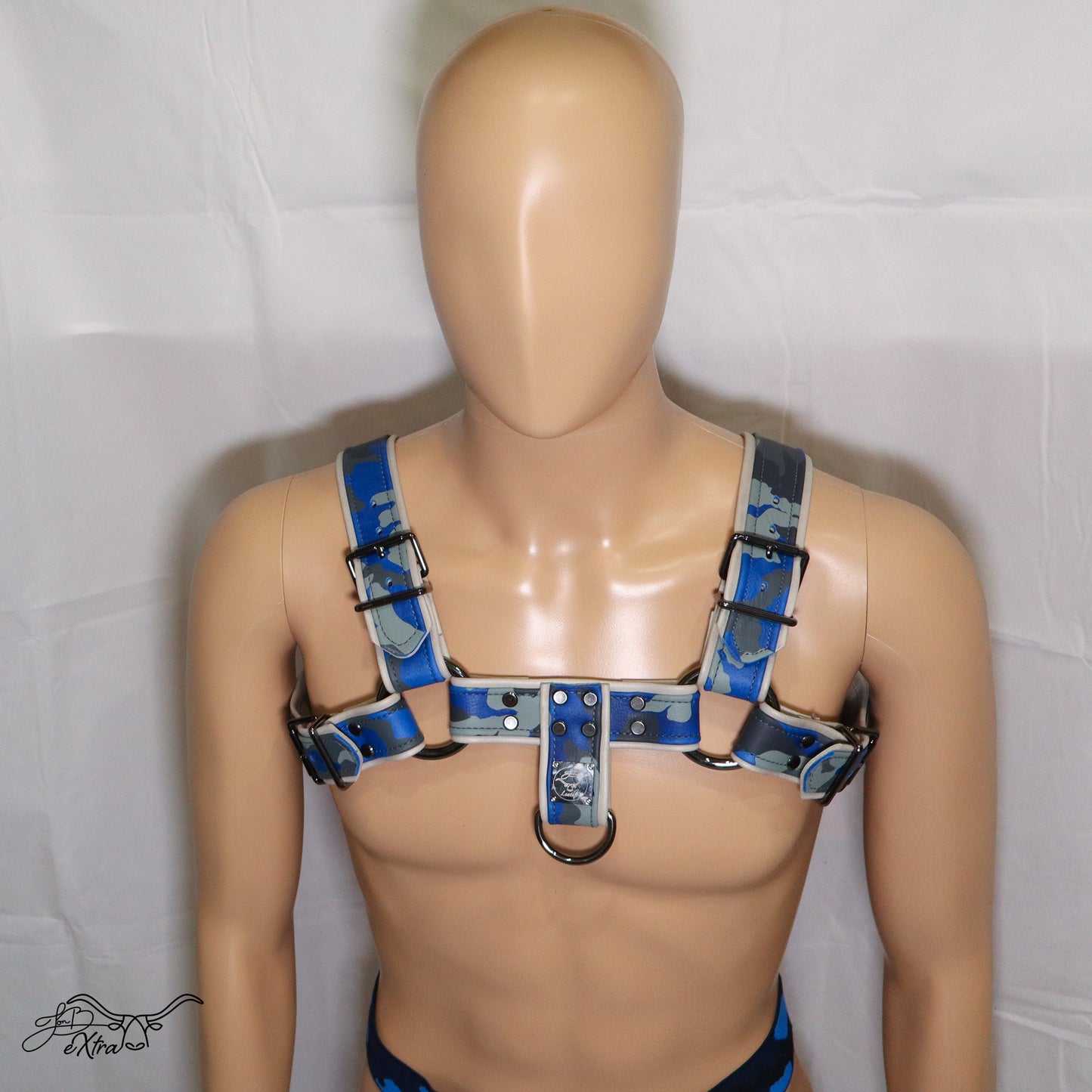 JonBx Blue Camo Fashion Harness - Special Edition