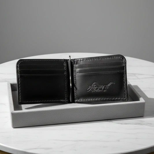 Beau Vault Exotic Bifold Money Clip Wallet | Alligator