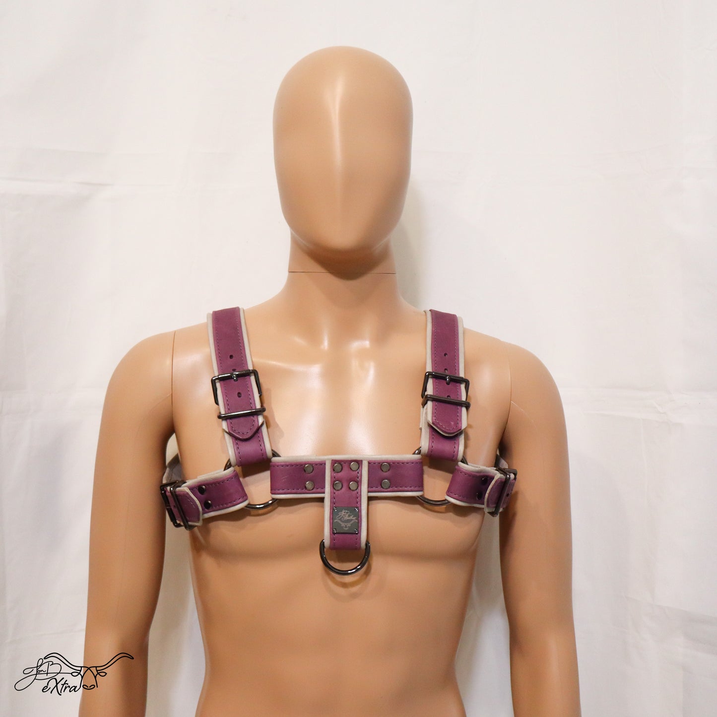 JonBx Purple and Gray Fashion Harness