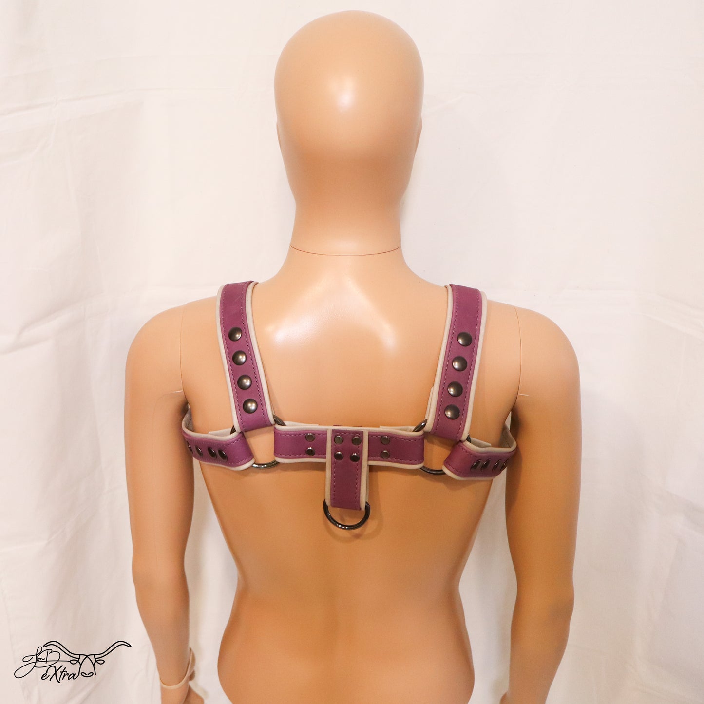 JonBx Purple and Gray Fashion Harness