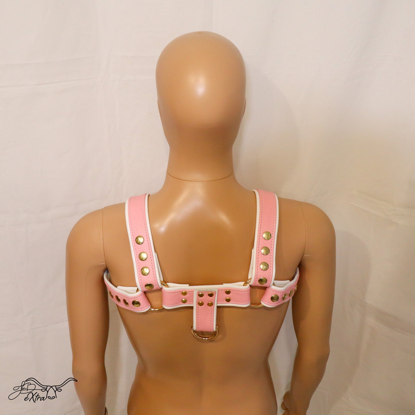 JonBx Pink and White Fashion Harness