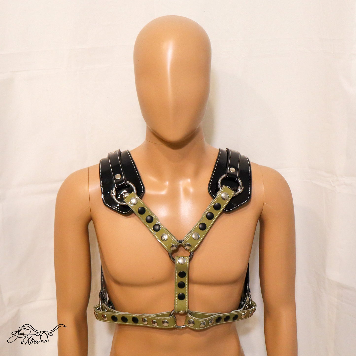Jon Bx Patent Leather Serpent Harness