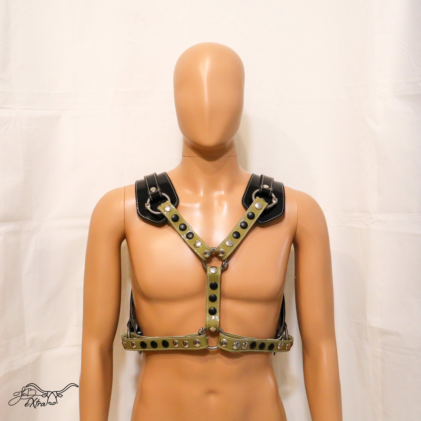 Jon Bx Patent Leather Serpent Harness