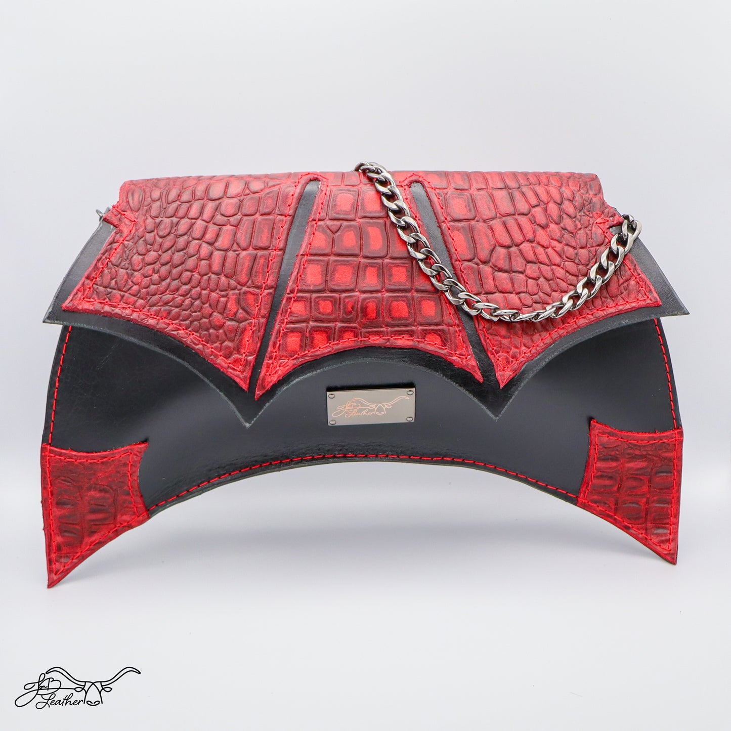 Midnight Echo Winged Handbag