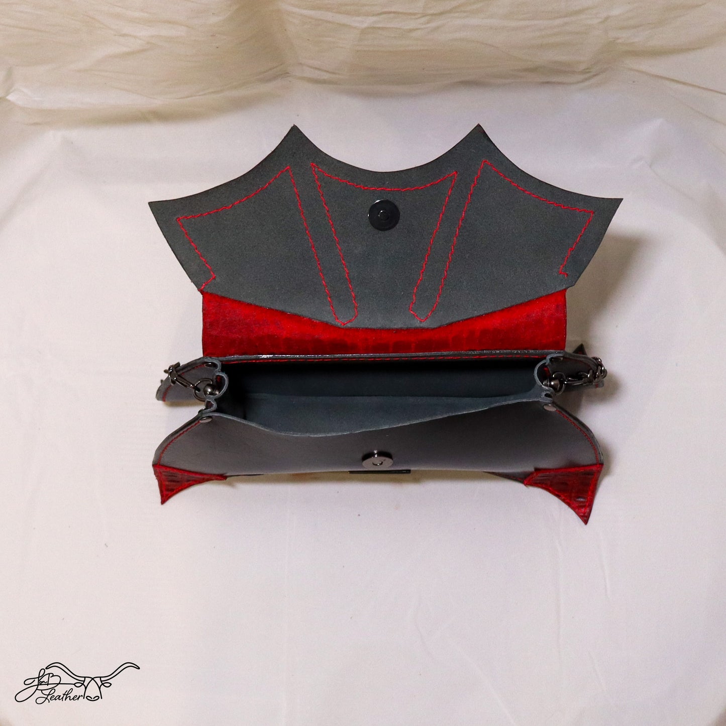 Midnight Echo Winged Handbag