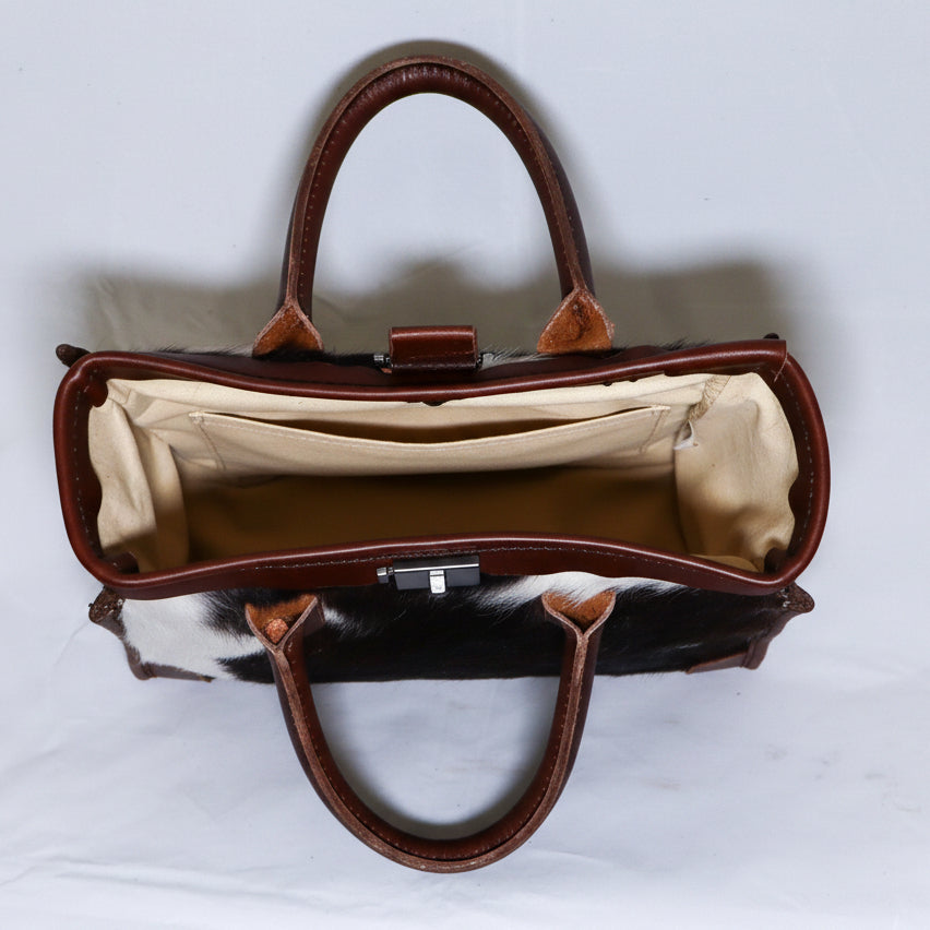 Lynn Hair-On Hide Handbag