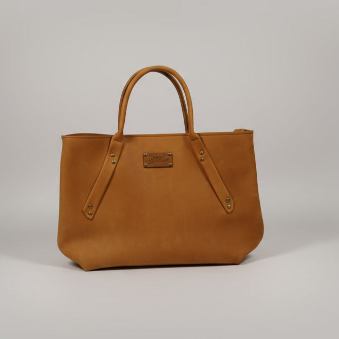 Premium Bucket Zipper Tote