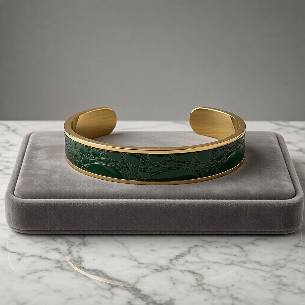 Exotics Inlay Cuff Bracelets