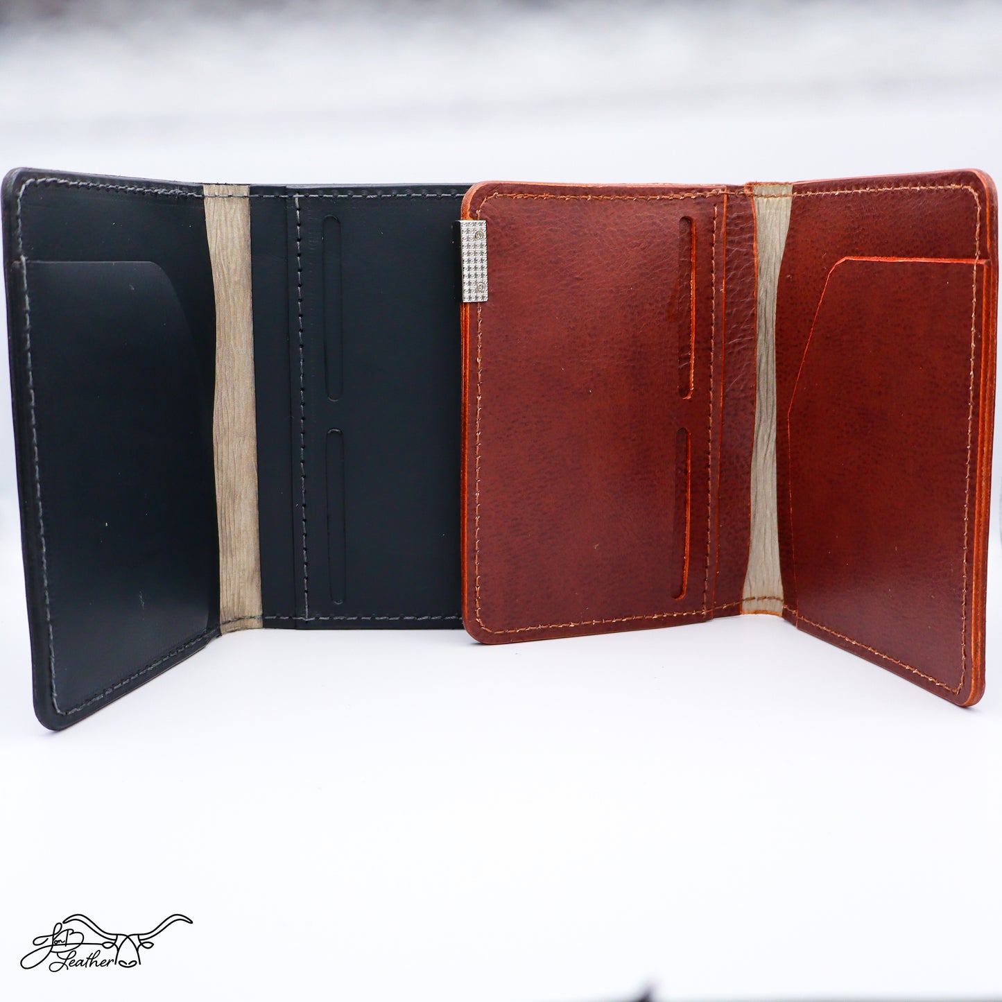 Bilman Passport Wallets open view