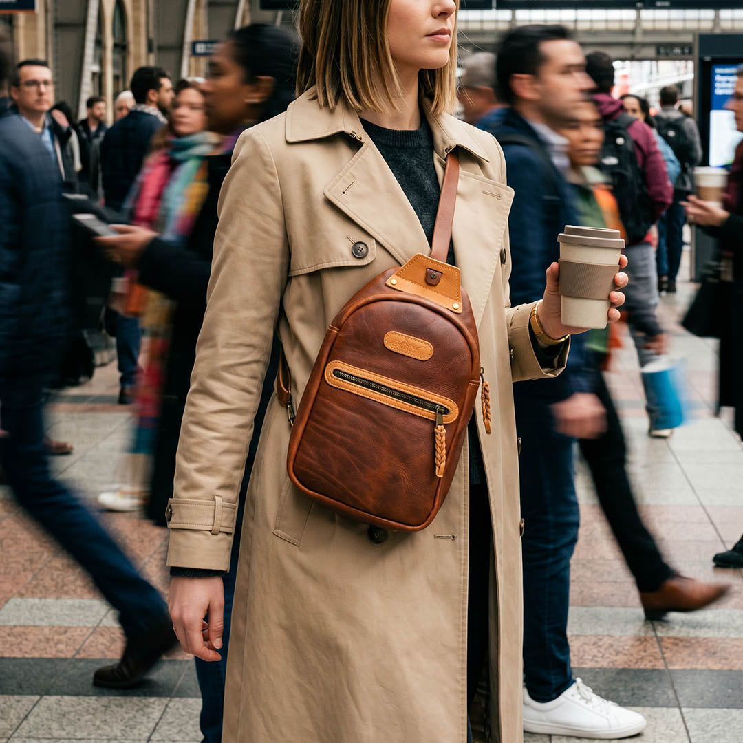 The Rustic - Leather Sling Bag