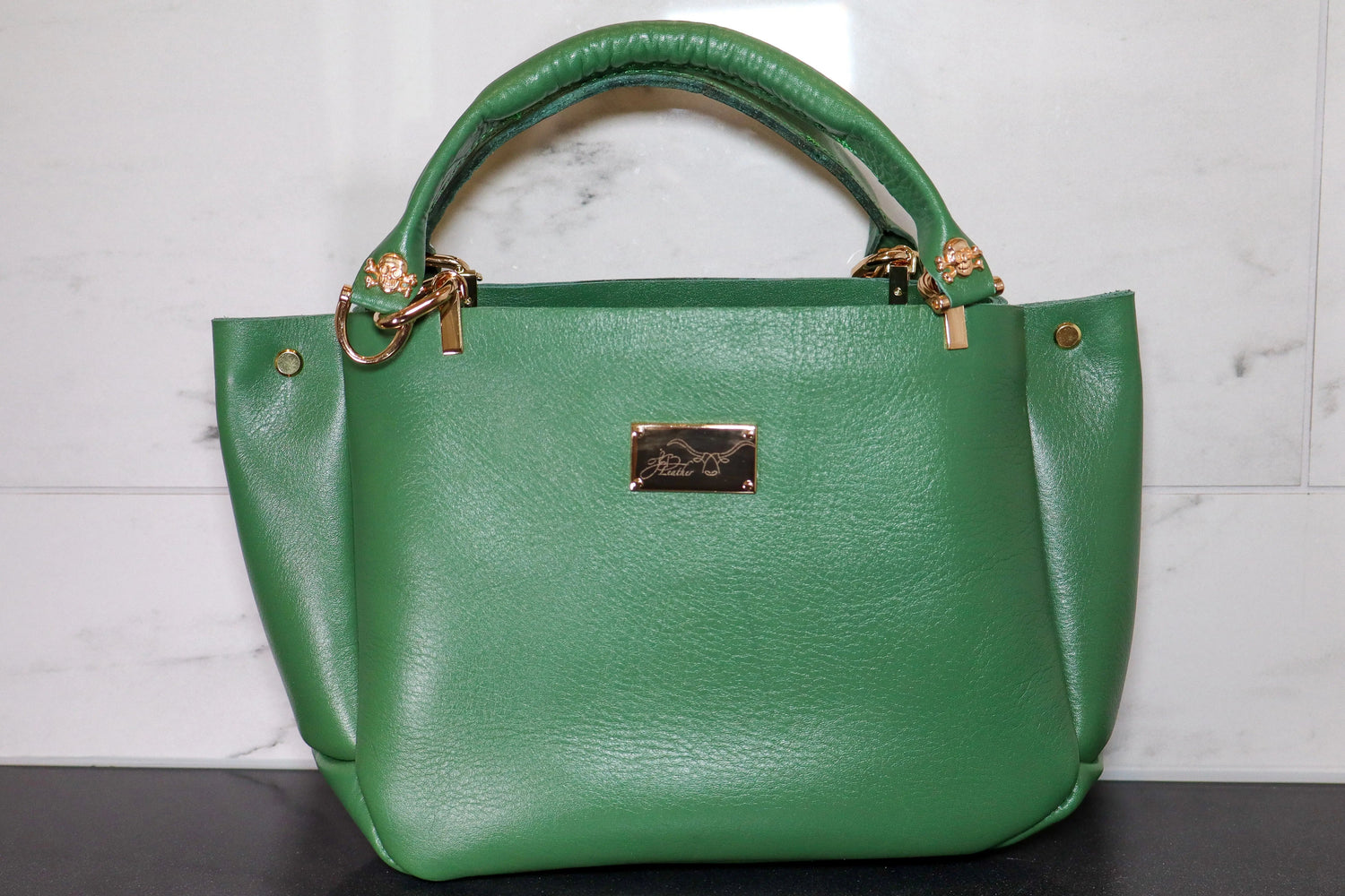 One off handbag in Green 