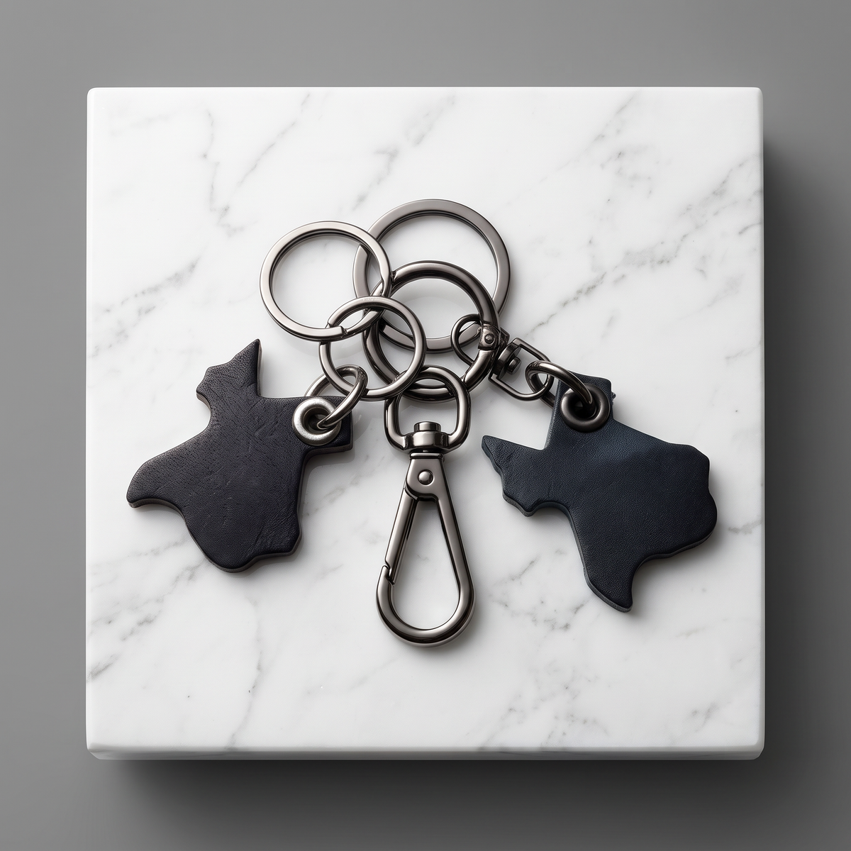 Little Texas Leather Keychain