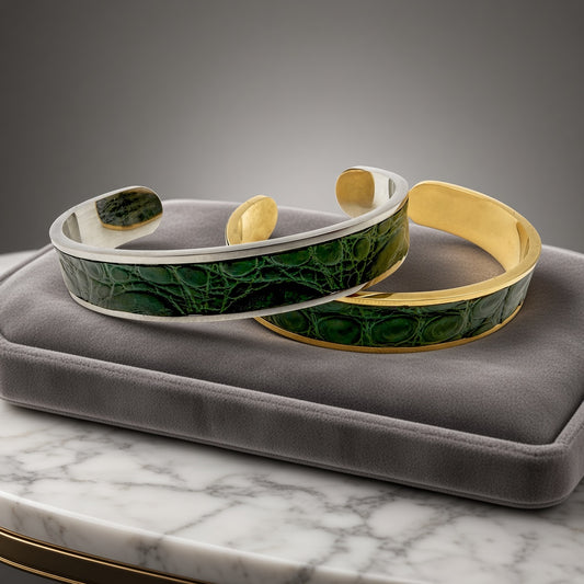 Exotics Inlay Cuff Bracelets