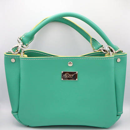 Tufted Handbag with convertible strap