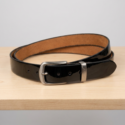 Patent Leather Belt - 1.5"