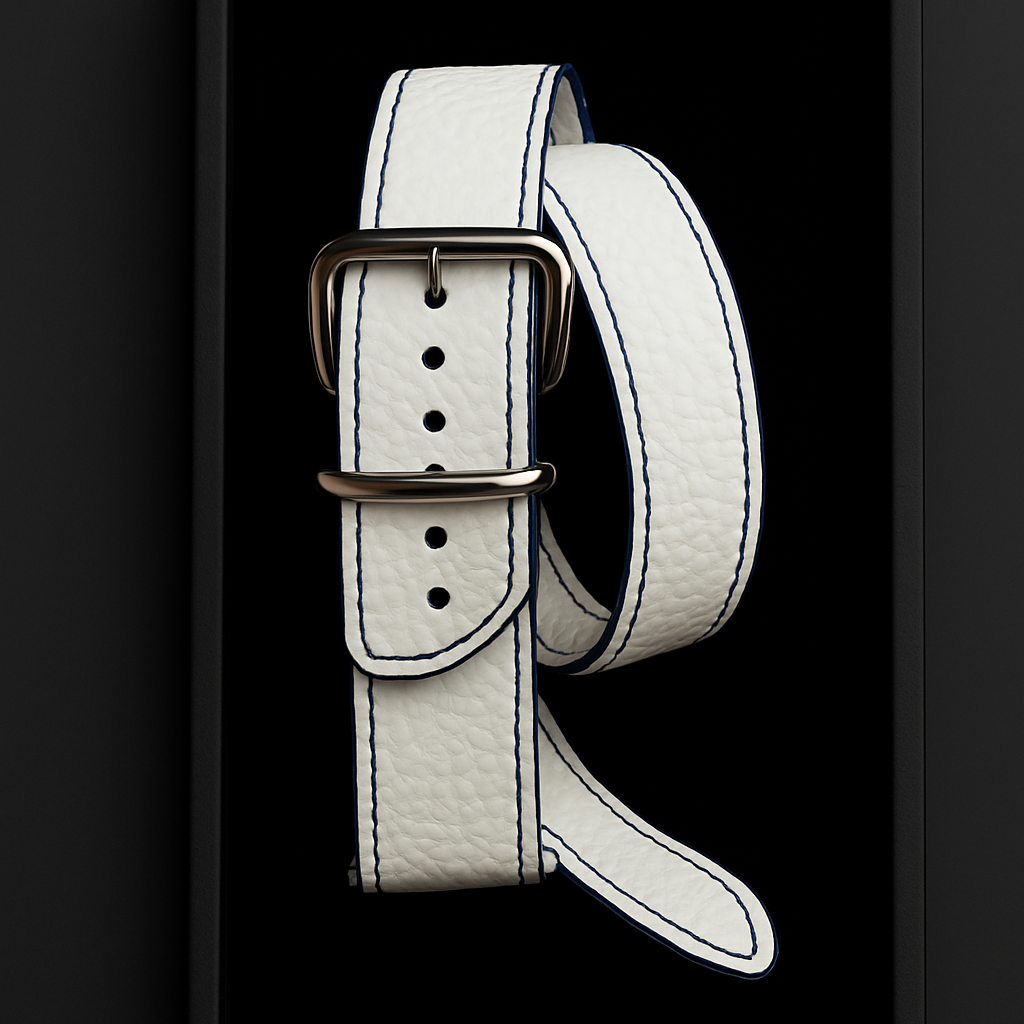 Duo Temporis- Double Wrap Watch Strap | Bovine