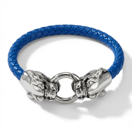 Panther Double Head Bracelet 6mm