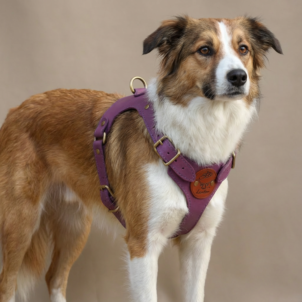 Premium Leather Pet Harness | Handmade Full Grain Dog Harness