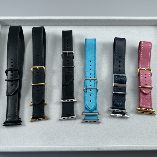 Duo Temporis- Double Wrap Watch Strap | Bovine