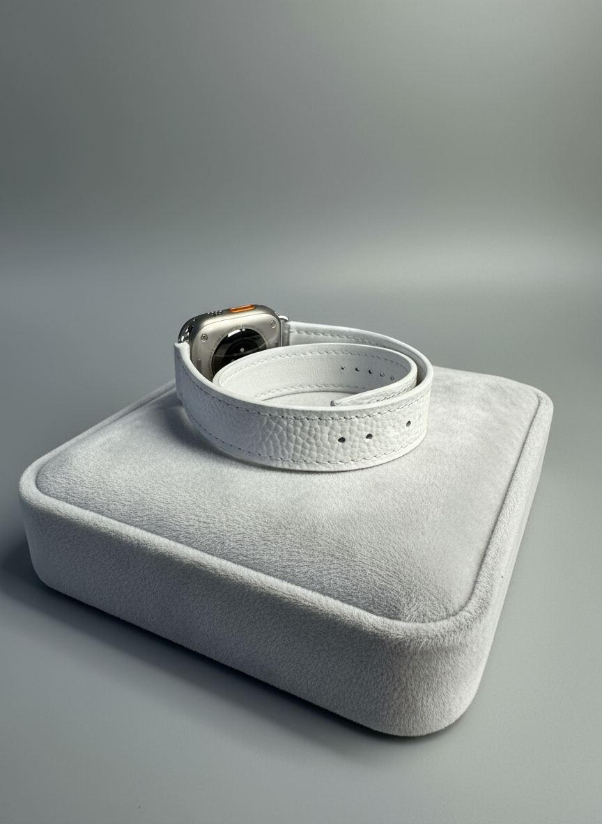 Duo Temporis- Double Wrap Watch Strap | Bovine