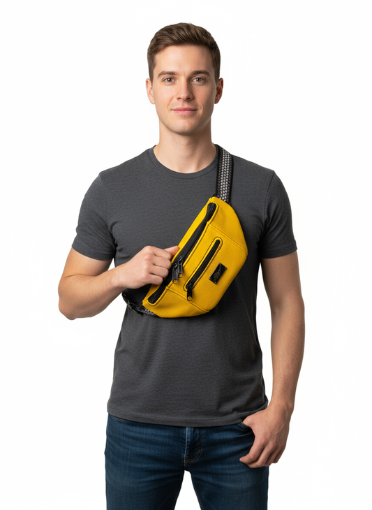 The Adventure Buddy - Handmade Leather Fanny Pack