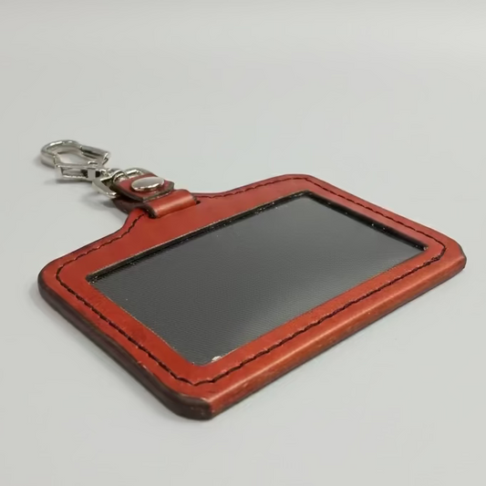 The Wayfinder - Leather ID Badge Holder & Luggage Tag