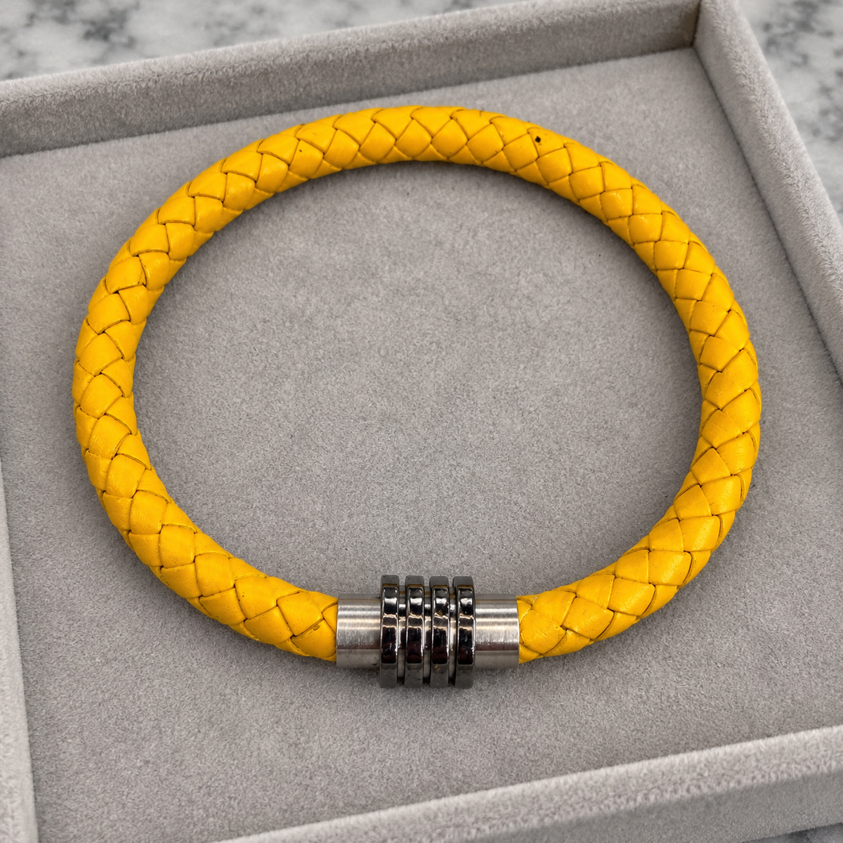 Braided Leather Cord 4mm