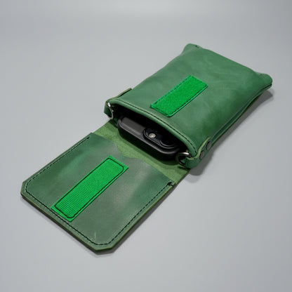 The Circuit - Leather Phone & Card Pouch