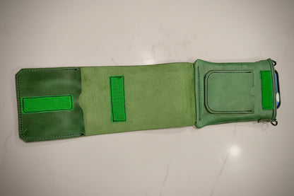 The Circuit - Leather Phone & Card Pouch