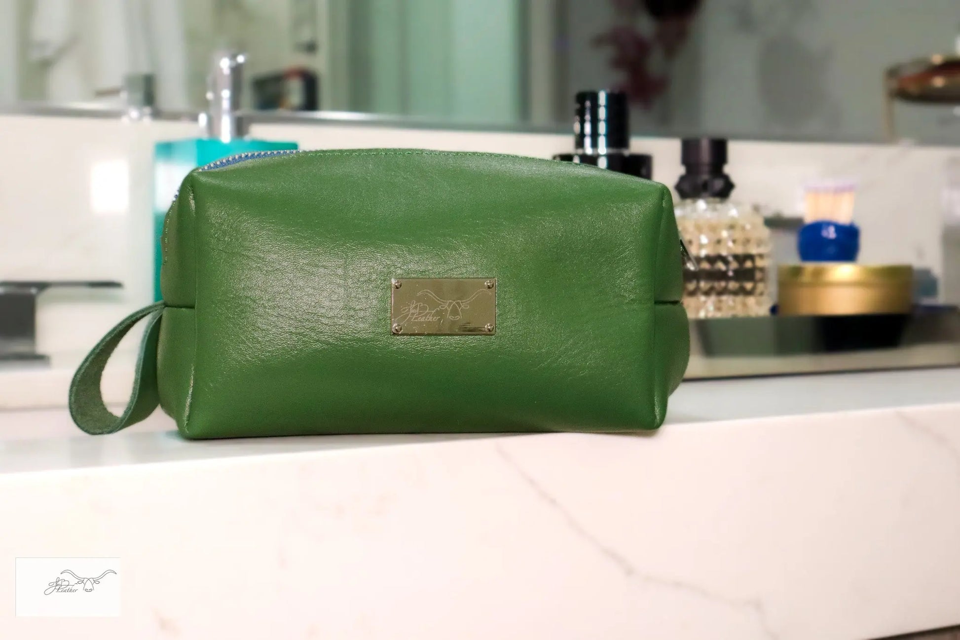 Handmade Leather Dopp Kit Jon B Leather