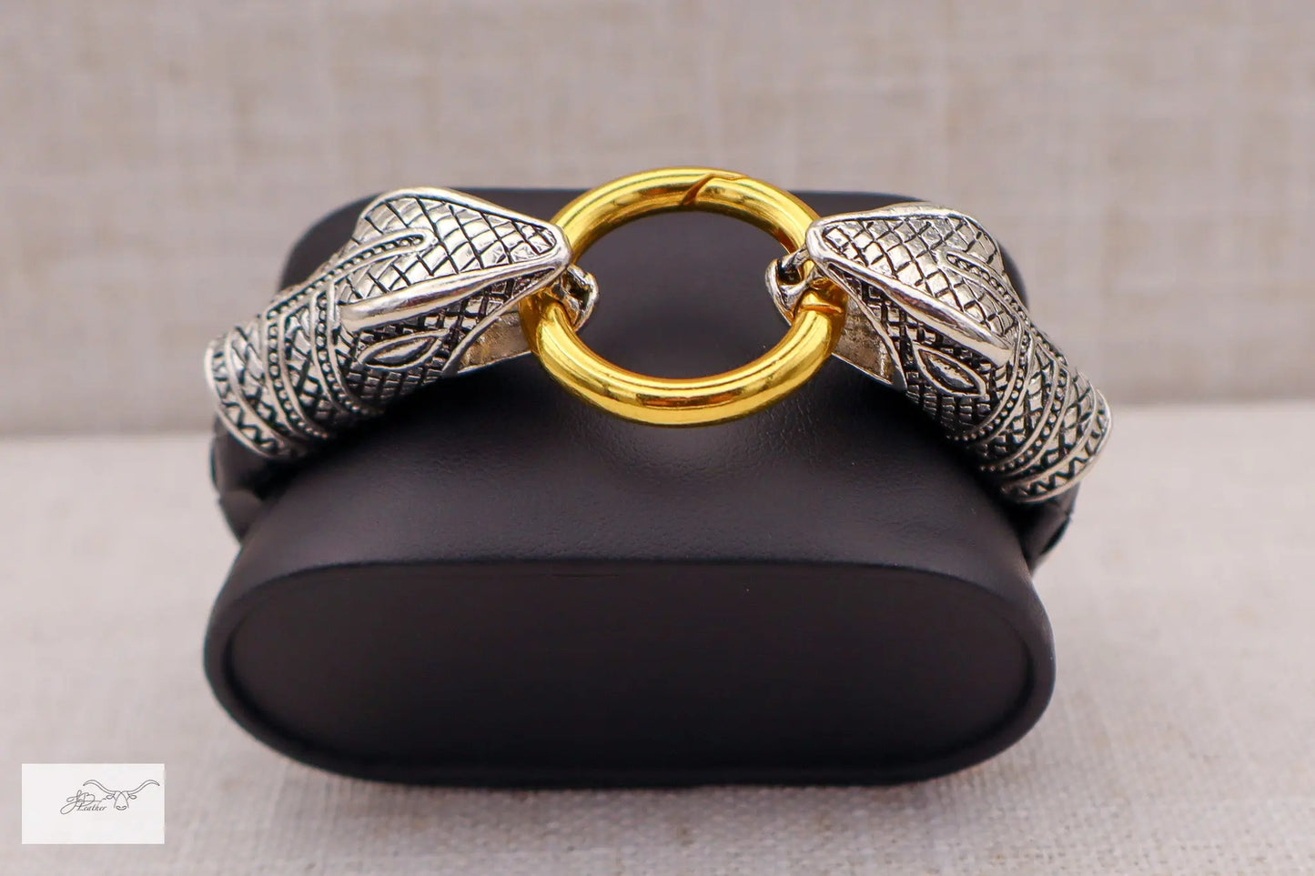 Serpent Bracelet Jon B Leather