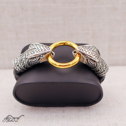 Serpent Bracelet - Jon B Leather