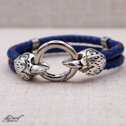 Soar Like an Eagle Bracelet - Jon B Leather